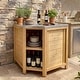 preview thumbnail 39 of 93, 100% Solid Wood Outdoor Kitchen Cabinet Set, Modular Patio BBQ Island Sideboard Buffet Pantry