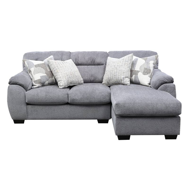 Cabral Loveseat and Lounger - Grey