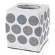 preview thumbnail 1 of 1, Avanti Dotted Circles Tissue Cover - White - Tissue Cover