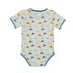 preview thumbnail 2 of 1, Half Sleeves Bodysuit - Paper Boat
