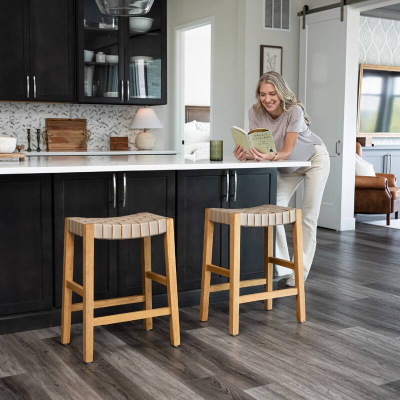 Maven Lane Emerson 26" Counter Height Kitchen Stool