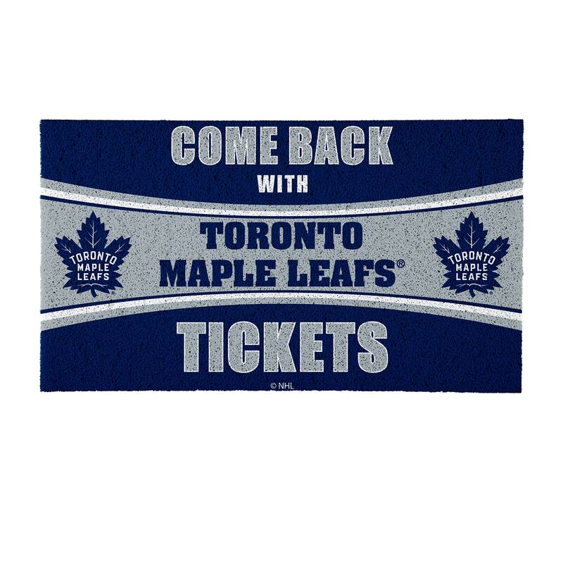 Tampa Bay Lightning 28 in. x 16 in. PVC "Come Back With Tickets" Trapper Door Mat