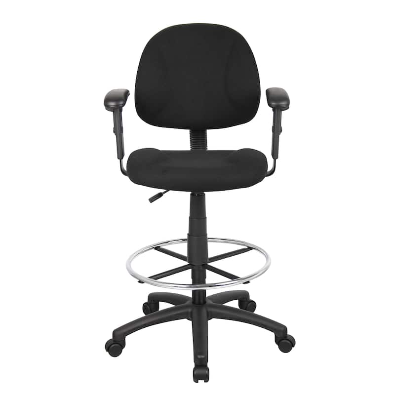 Boss Contoured Comfort Drafting Chair with Arms