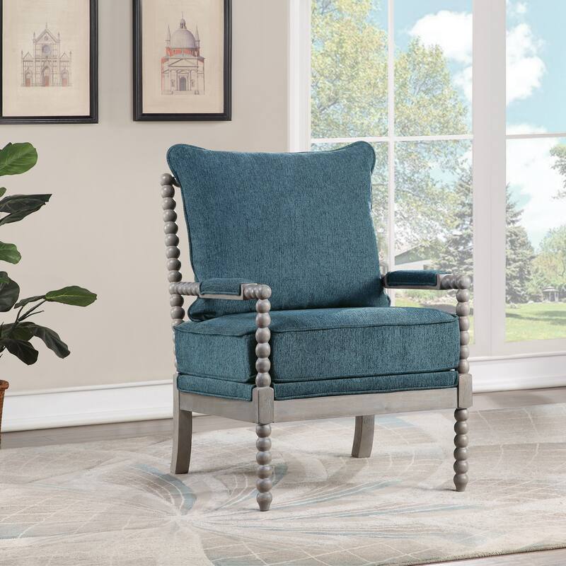 The Curated Nomad Annie Chair - Azure