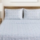 preview thumbnail 45 of 73, Linery & Co. Ultra-Soft Coastal-Inspired Brushed Microfiber Sheet Set. Full - Coastal Lattice