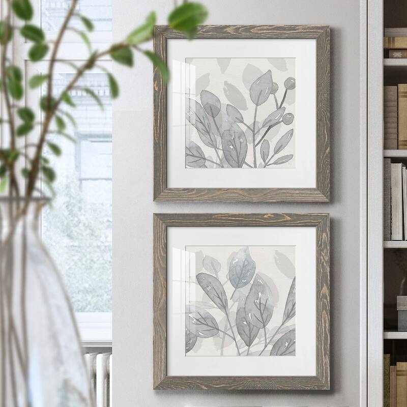 Shadow Leaves I-Premium Framed Print - Ready to Hang