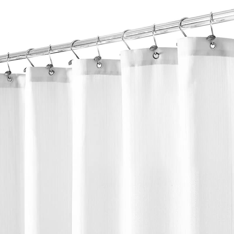 Fabric Water Repellent Shower Curtain Liner