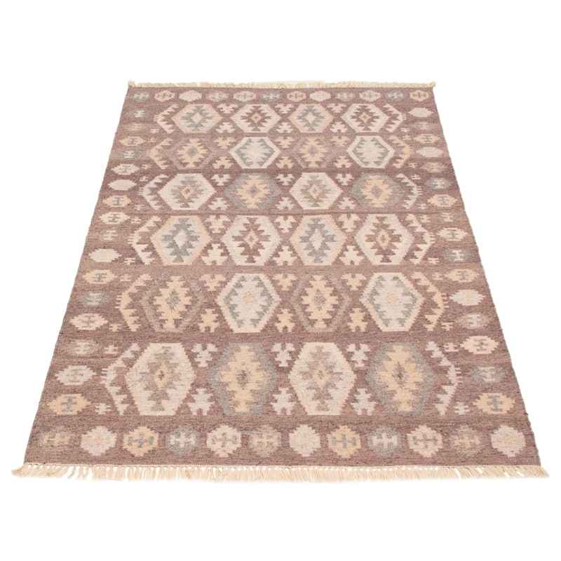 Ankara FW Grey Kilim 5'0" x 8'0" - 5'0 x 8'0