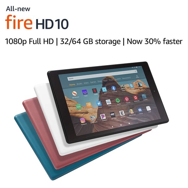 Amazon Fire HD 10, 2019, 32GB. Opens flyout.