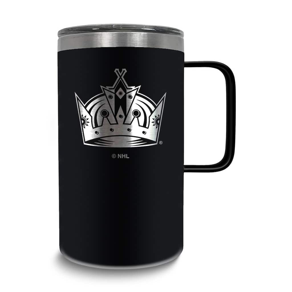 NHL Los Angeles Kings Stainless Steel 18 Oz. Hustle Mug with Lid