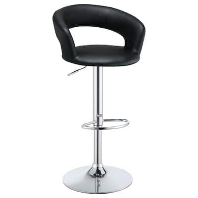 Barraza 29" Adjustable Height Bar Stool Chrome