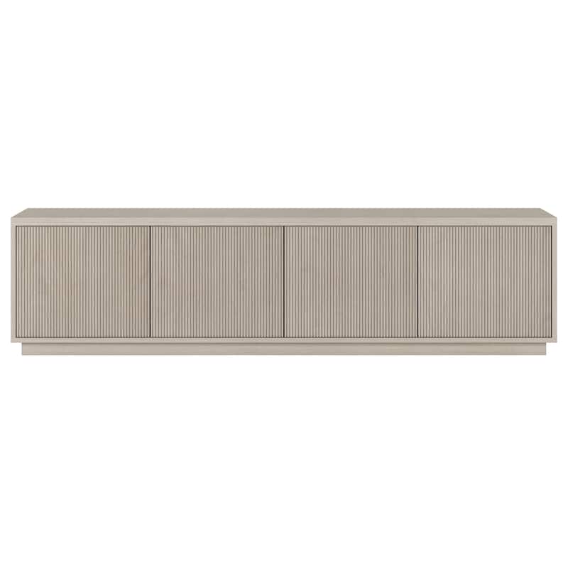Hanson Rectangular Fluted TV Stand for TV's up to 85"