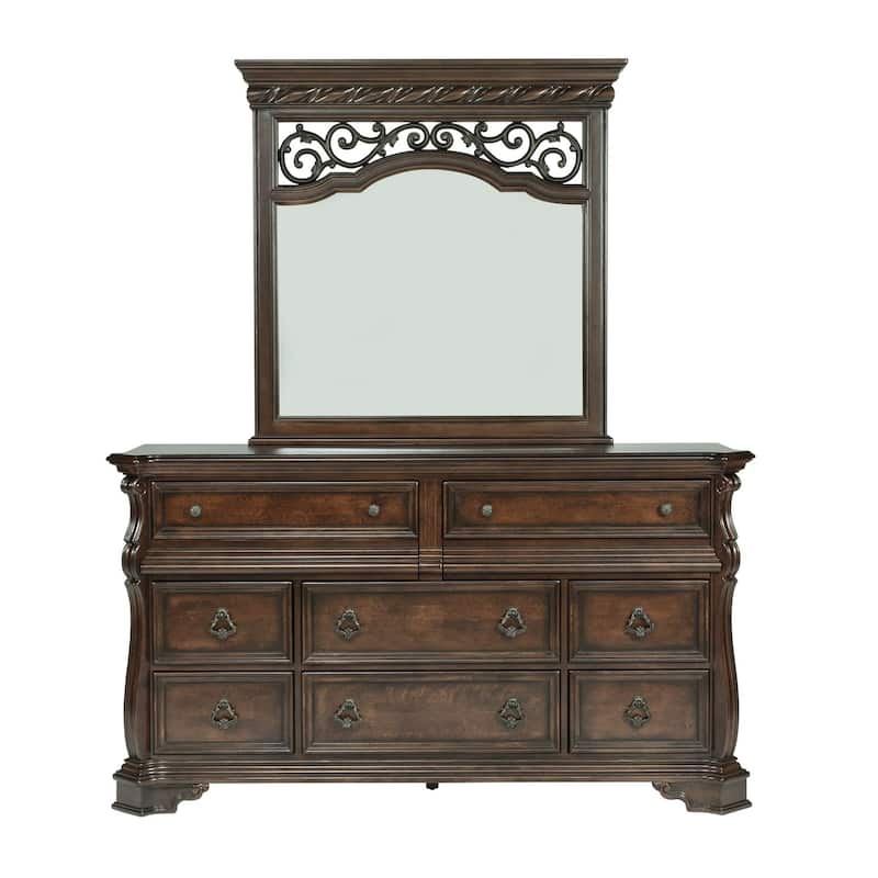 Copper Grove Arbor Place Brownstone Landscape Mirror