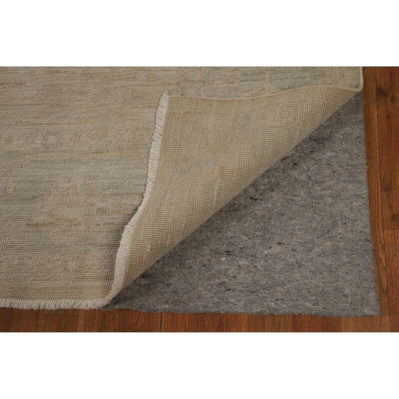 Transitional Oushak Turkish Rug Hand-Knotted Wool Carpet - 8'3"x 10'0"