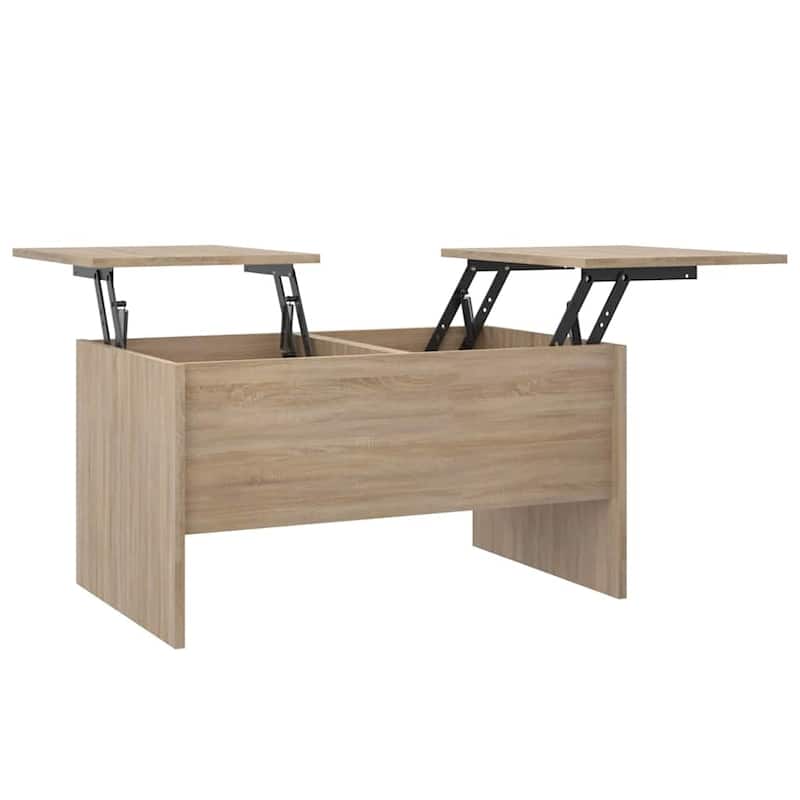 vidaXL Coffee Table Lift Top End Table Accent Side Sofa Table Engineered Wood - 31.5" x 19.7" x 16.7"