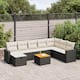 Option Black and cream with storage