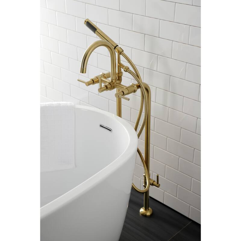 Concord Freestanding Tub Faucet with Supply Line