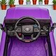 preview thumbnail 18 of 26, 12V Licensed Toyota LC250 Ride-On Car with Remote Control, Four-Wheel Suspension, Bluetooth,LED Lights,USB,Music for Kids 2-4