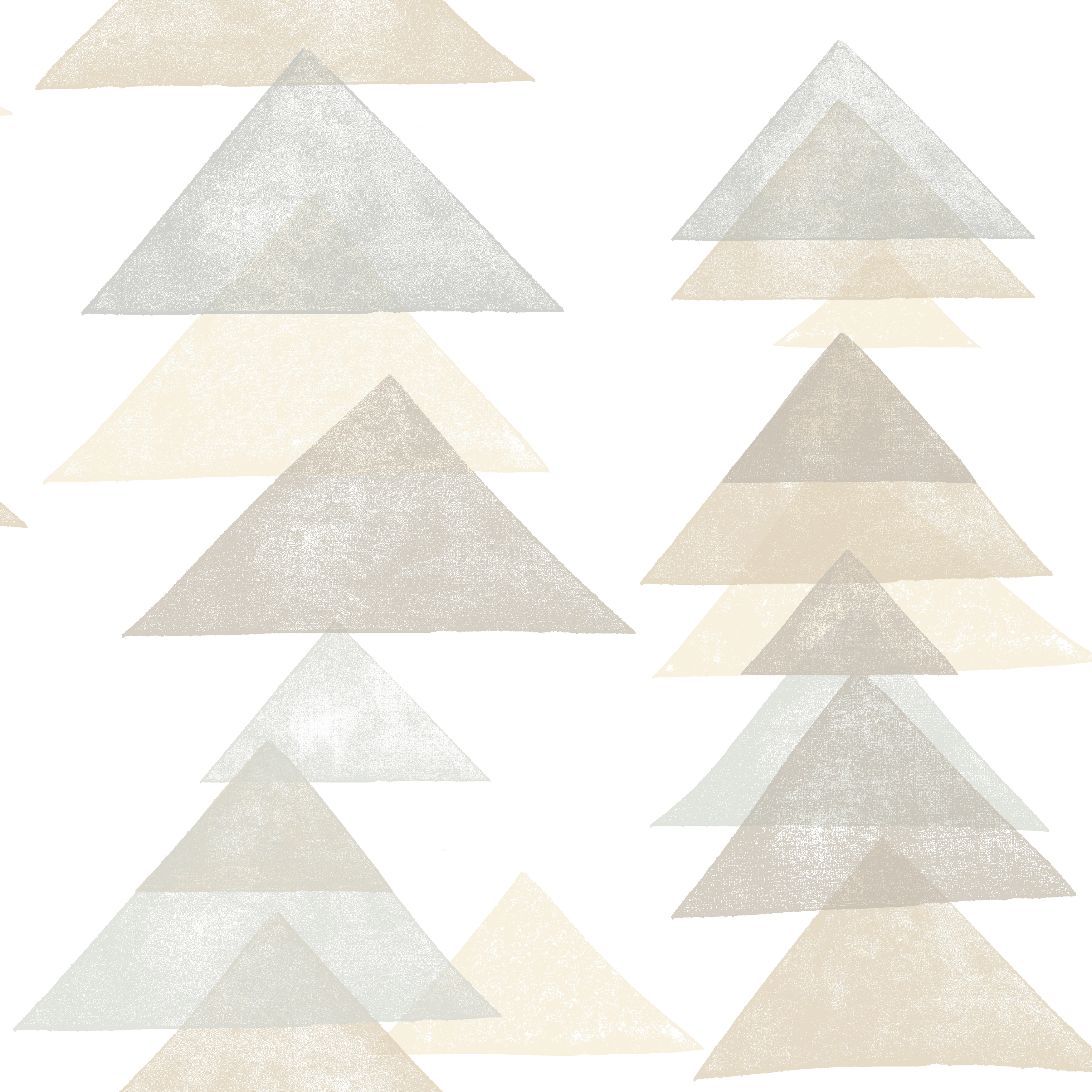 Dwell Studio Triangles Neutral Peel & Stick Wallpaper