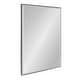 preview thumbnail 44 of 116, Rhodes Framed Decorative Wall Mirror 24.75x36.75 - Dark Silver