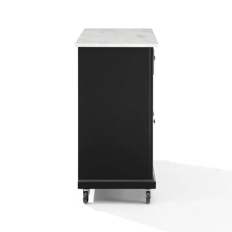 Crosley Avery Kitchen Island/Cart - 18"x42.13"x36"