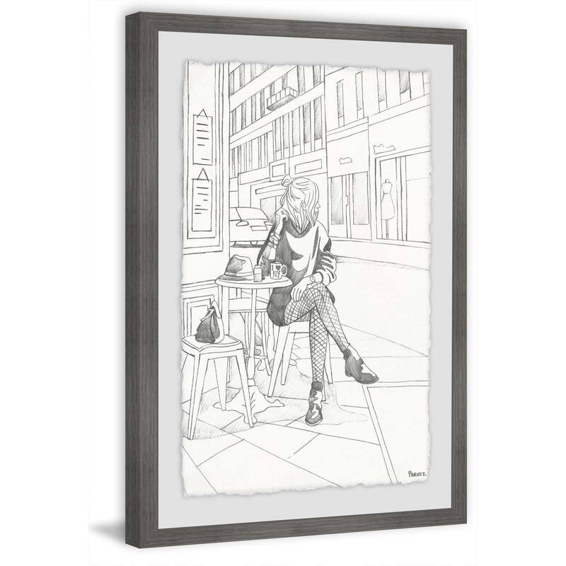 Coastal Charm Canvas Wall Art - 36" Coastal Home Decor, Ocean Painting, Modern Framed Print