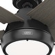 preview thumbnail 7 of 17, Hunter 44" Burroughs Ceiling Fan with LED Light, Pull Chain