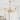 Classic Glam 12-Light Striped Glass Sputnik Tiered Chandelier - 35.4 in