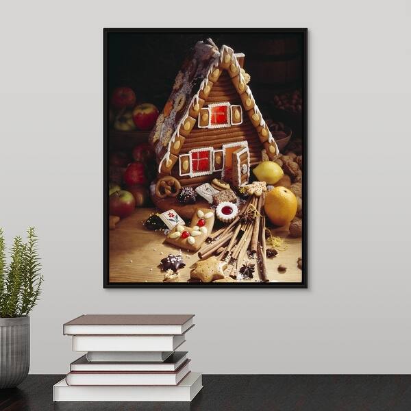 https://ak1.ostkcdn.com/images/products/is/images/direct/69fd874ea6714a854335ce512cebd58590b3c536/Floating-Frame-Premium-Canvas-with-Black-Frame-entitled-Gingerbread-house-with-interior-lighting.jpg?impolicy=medium