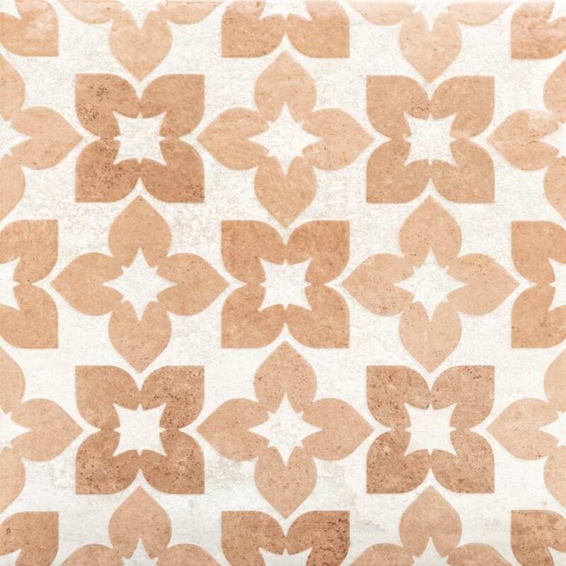 The Tile Life Phlox 8x8 Terracotta Porcelain Floor & Wall Tile