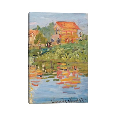 iCanvas "Regattas at Argenteuil, c.1872" by Claude Monet Canvas Print