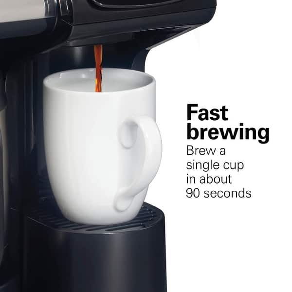 2-Way Coffee Maker, Compatible with K-Cup Pods or Grounds, Combo, Single  Serve & Full 12c Thermal Pot, Black and Stainless - Bed Bath & Beyond -  39719241