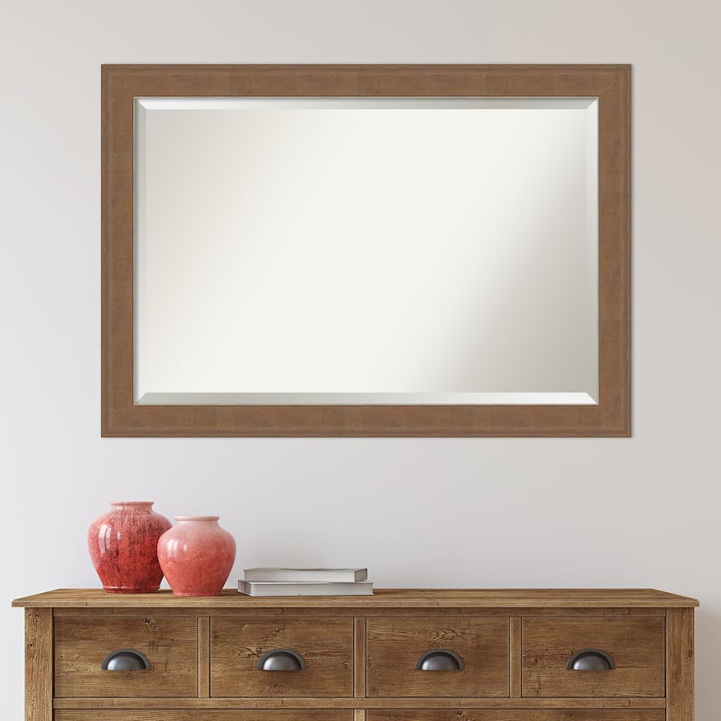 Beveled Bathroom Wall Mirror - Alta Frame