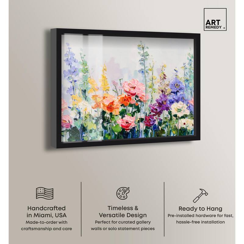 Summer Abundance II Shadowbox by Art Remedy