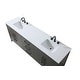 preview thumbnail 10 of 9, Elegant Lighting VF29384D Millie 84" Free Standing Double Basin Vanity