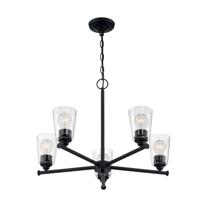 Bellevue NVCH58384 Tussle 5 Light 25" Wide Chandelier