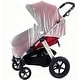 preview thumbnail 1 of 3, ELEMOVE Fitted Stroller Mosquito Nets Baby Stroller Mesh Full Cover Protection Universal Fit for Strollers - w