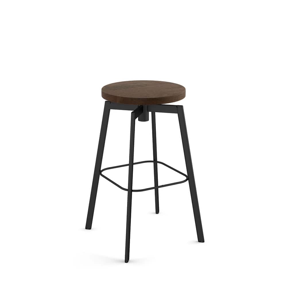 Amisco Dimitri Swivel Counter and Bar Stool