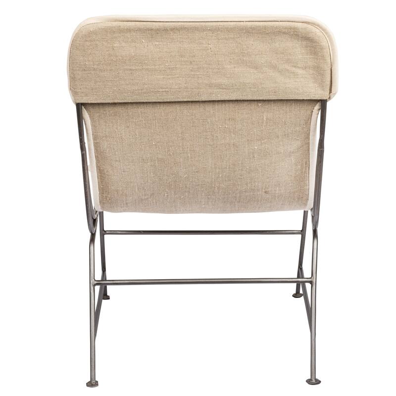 Reclined Sling Chair with Metal Frame