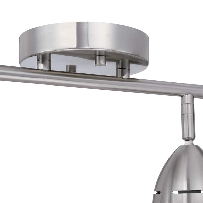 Westinghouse Lighting Borgata Four Light LED Track Light Kit, Brushed Nickel Finish - Brushed Nickel - 4-Light