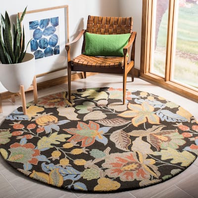 SAFAVIEH Handmade Blossom Christiana Modern Floral Wool Rug