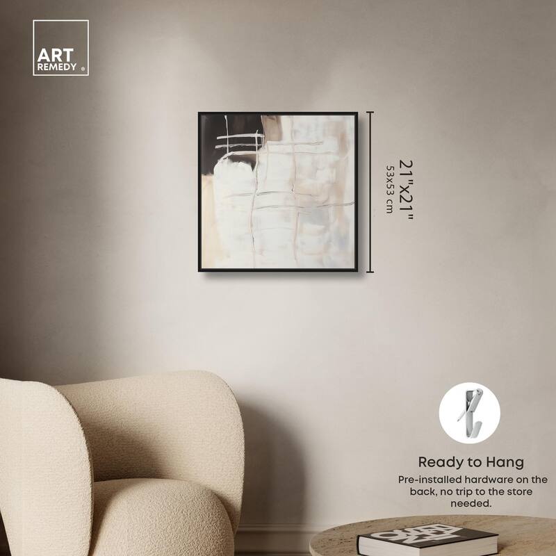 Gestural Glyphs II Canvas by Art Remedy