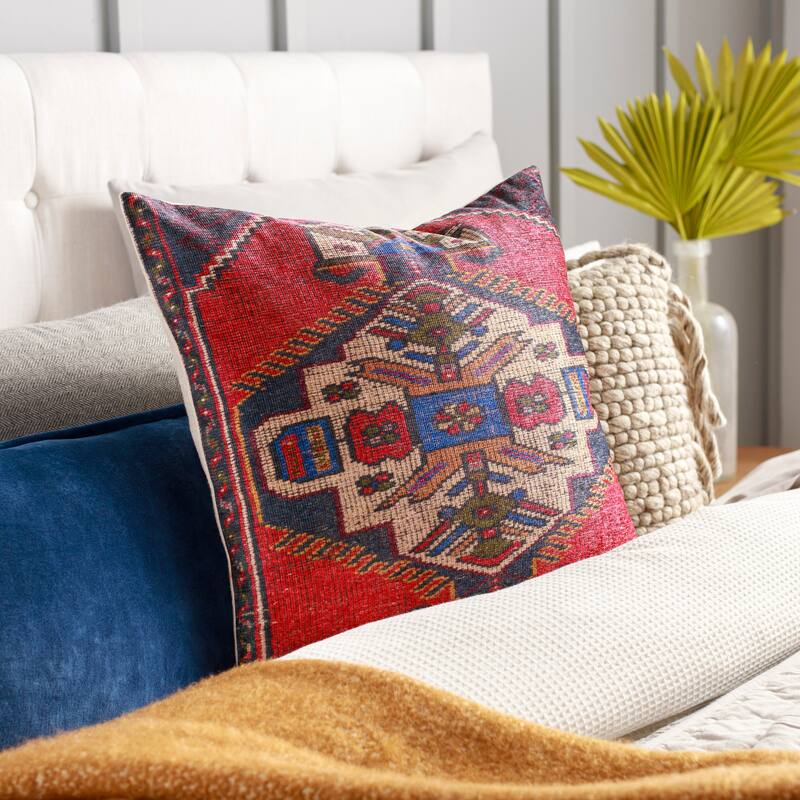 Modesta Bold Global Graphic Print Throw Pillow - 20"H x 20"W - Polyester