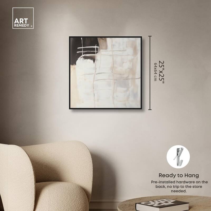 Gestural Glyphs II Canvas by Art Remedy