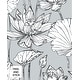 preview thumbnail 8 of 19, NextWall Lotus Floral Peel and Stick Wallpaper