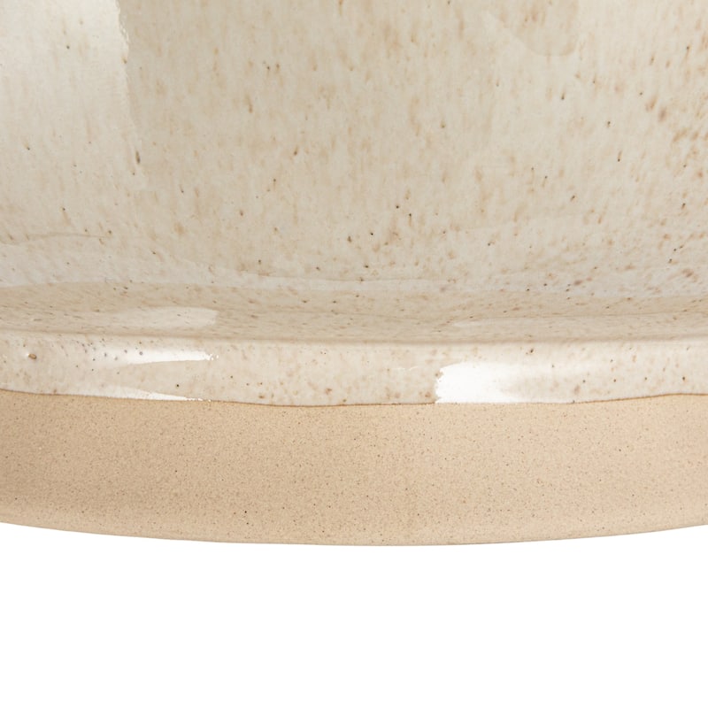 Stoneware Bowl with Speckled Glaze