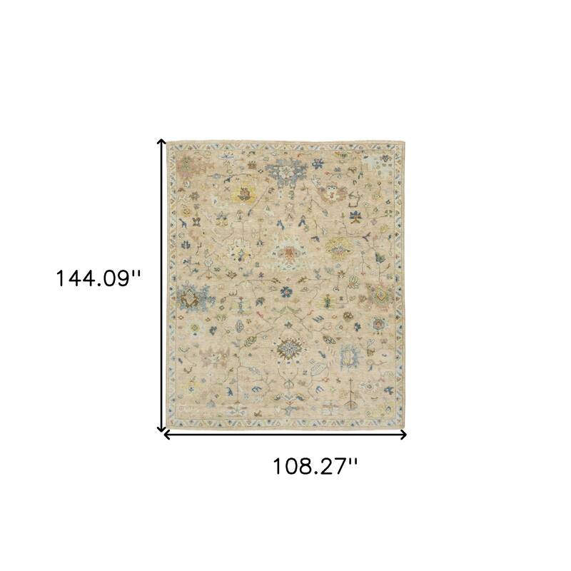 HomeRootsOriental Traditional Rectangle Area Rug