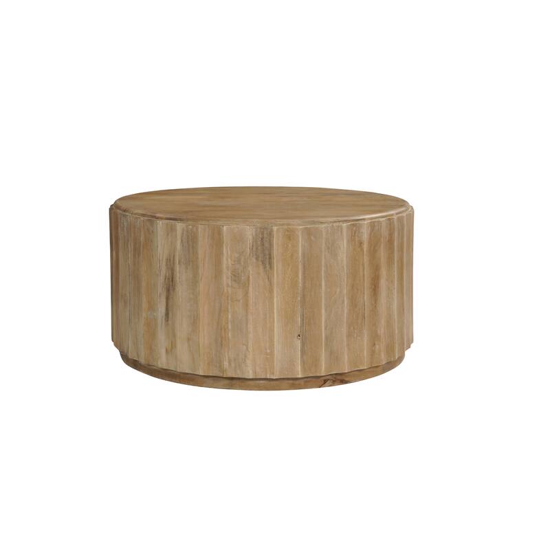 Sydney Round Solid Wood Coffee Table