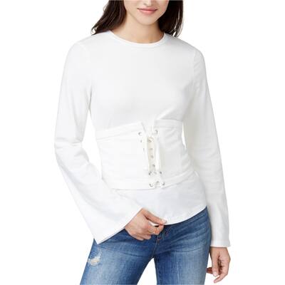 Endless Rose Womens Corset Top Embellished T-Shirt