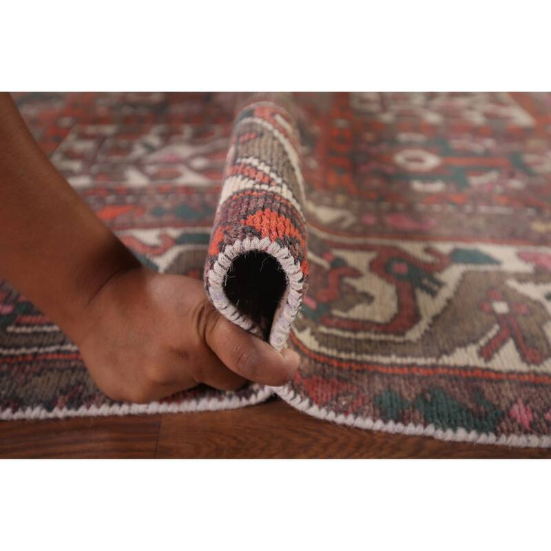 Garden Design Bakhtiari Persian Vintage Ug Hand-Knotted Wool Carpet - 5'2"x 9'6"